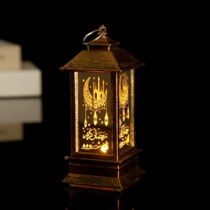 EID LANTERN Large – GOLD NIS Packaging & Party Supply