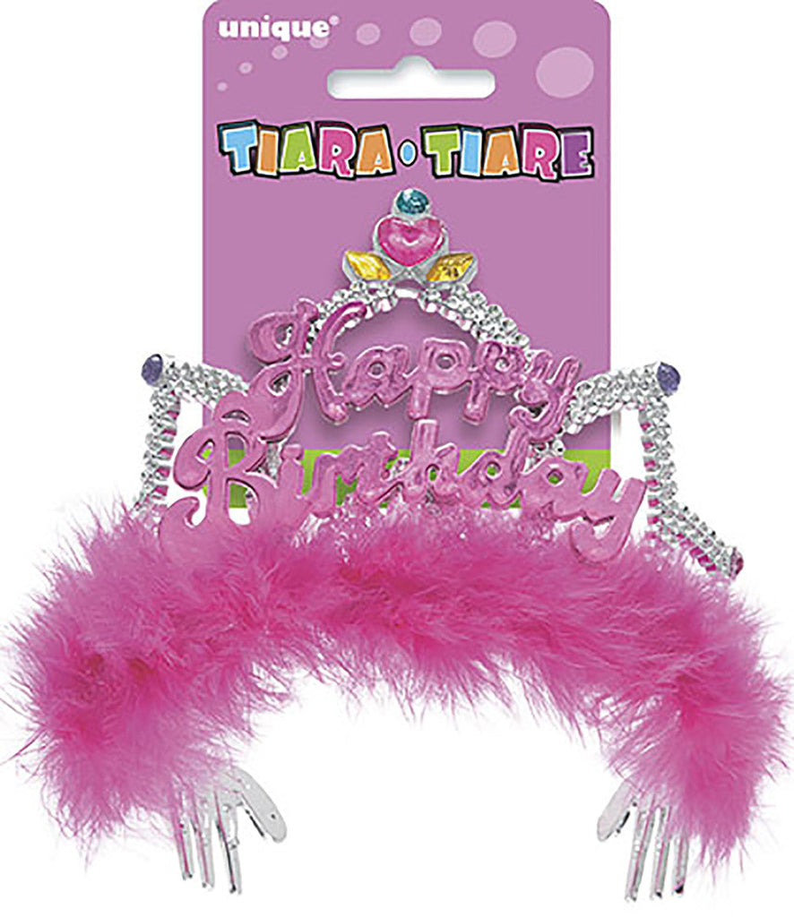 FANCY BIRTHDAY TIARA-1 PC NIS Packaging & Party Supply