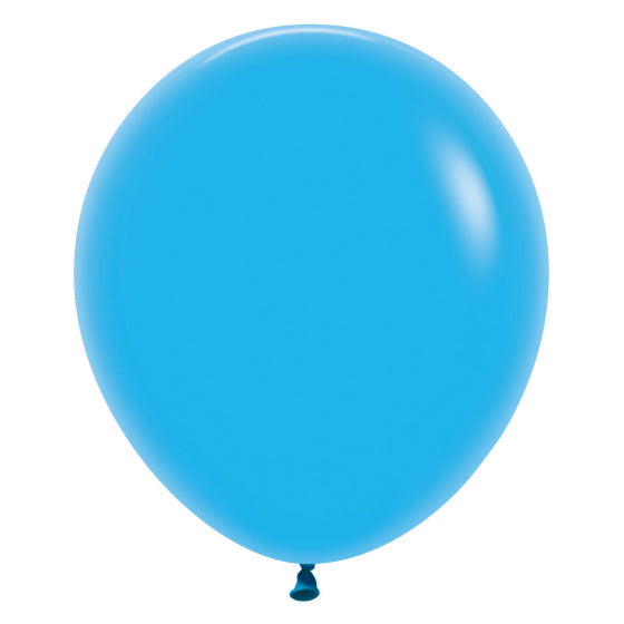 FASHION BLUE Latex Balloons 45cm, 6PK NIS Packaging & Party Supply