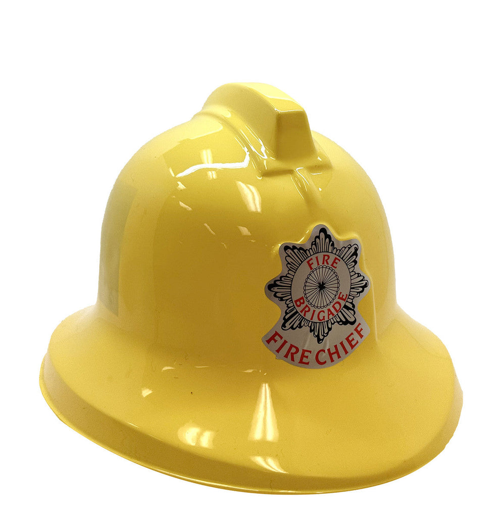 FIRE CHIEF HELMET - YELLOW 1pc NIS Packaging & Party Supply