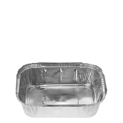 Foil Container Rectangular Takeaway Silver 1.12Kg 1026ml NIS Packaging & Party Supply