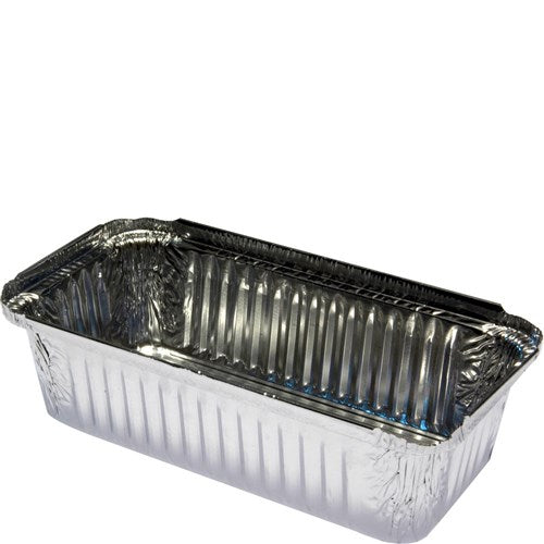 Foil Container Rectangular Takeaway Silver 30 oz 800ml NIS Packaging & Party Supply