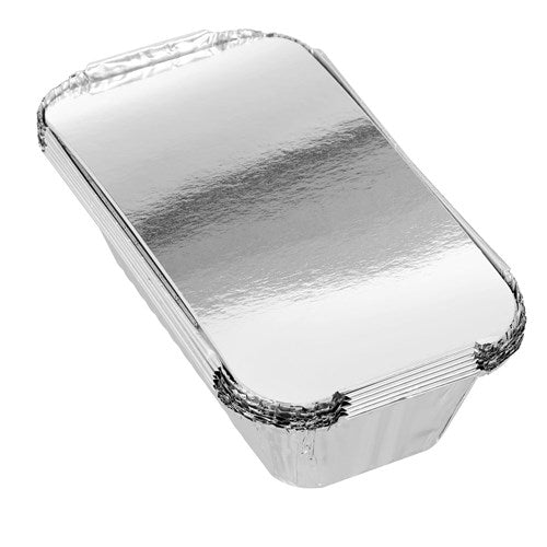 Foil Container With Lid 6PK 20X11X5CM NIS Packaging & Party Supply