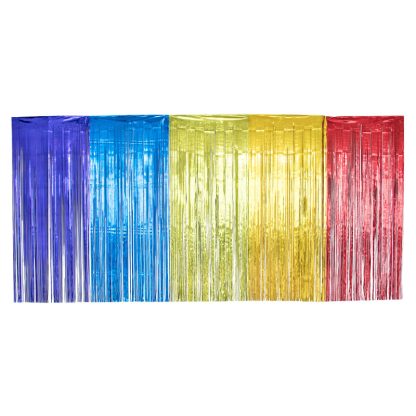 Foil Curtain - Rainbow  4*1.8ms NIS Packaging & Party Supply