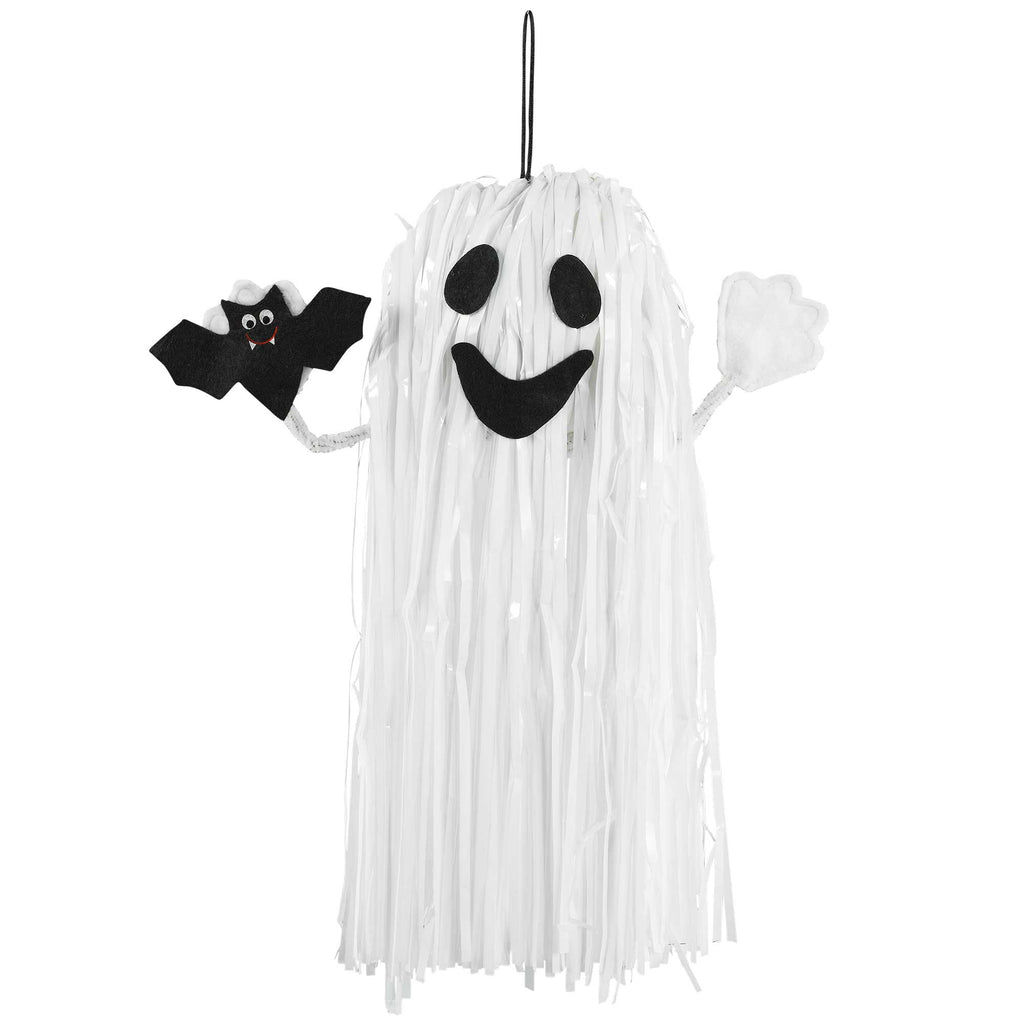 Fringe Friends Ghost Prop Hanging Decoration Fabric & Foil Fringe NIS Packaging & Party Supply