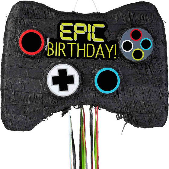 Game Controller 2D Pull-String Pinata NIS Packaging & Party Supply