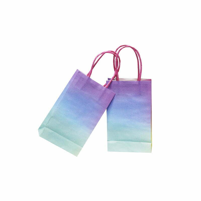 Gift/Paper Bag- PASTEL 5pk NIS Packaging & Party Supply