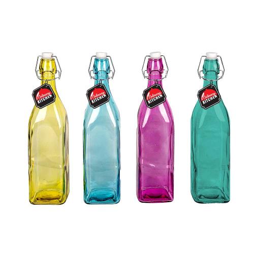 Glass Bottle Colored 1Ltr 1pc NIS Packaging & Party Supply