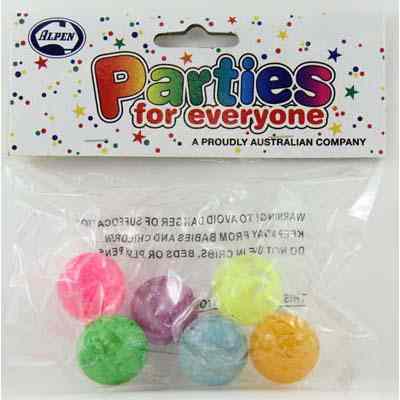 Buy HI-BOUNCE BALLS P6 at NIS Packaging & Party Supply Brisbane, Logan, Gold Coast, Sydney, Melbourne, Australia