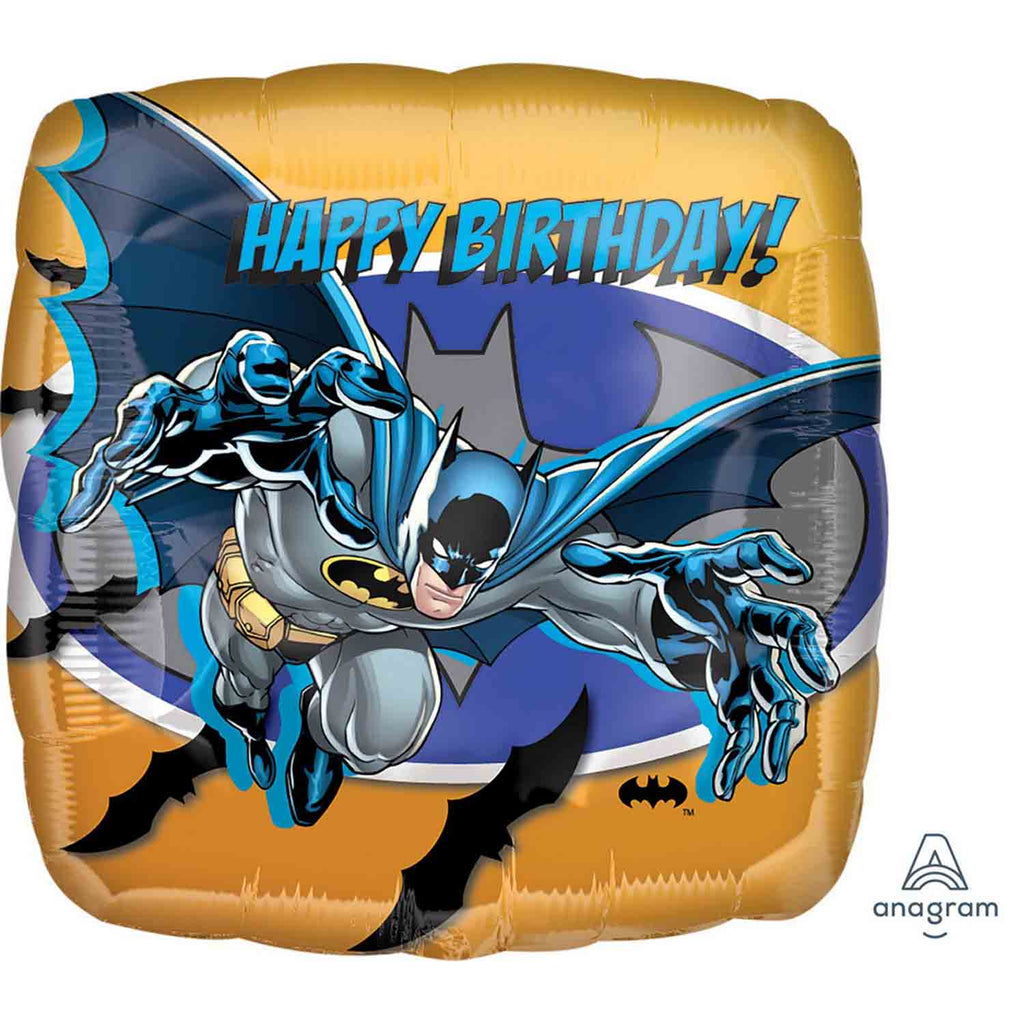 Happy Birthday  Batman Foil Balloon  45cm NIS Traders
