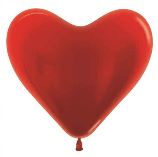 Buy Heart shape Metallic Red at NIS Packaging & Party Supply Brisbane, Logan, Gold Coast, Sydney, Melbourne, Australia