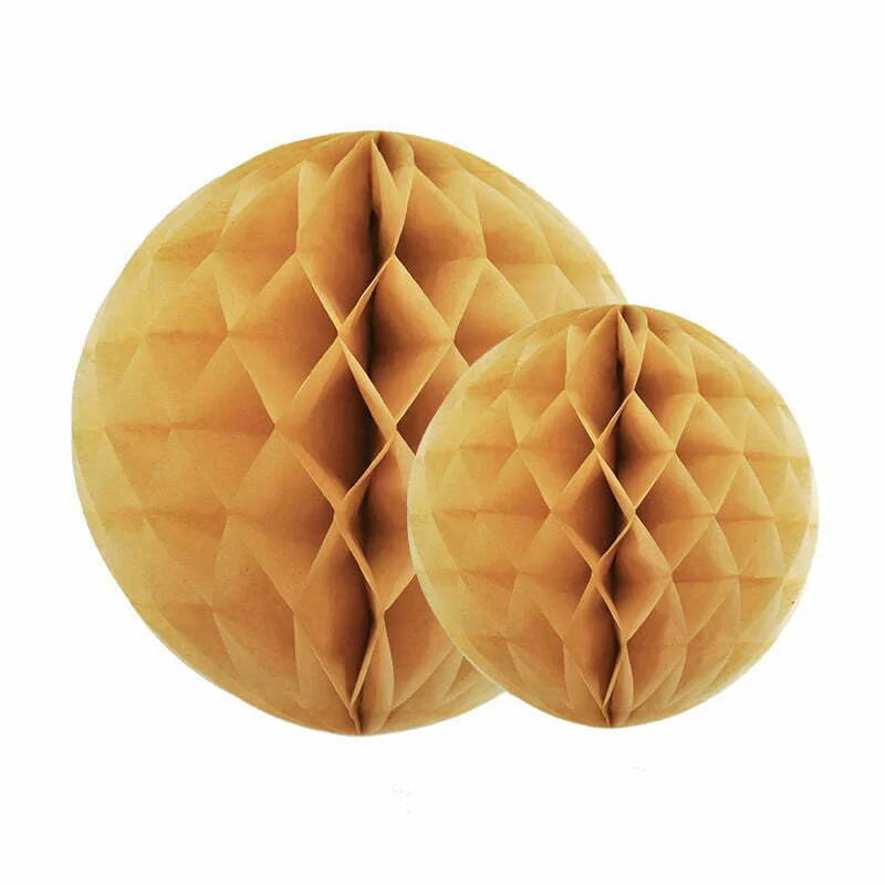 Honeycomb Decoration- KRAFT 1pc  10CM,20cm NIS Traders