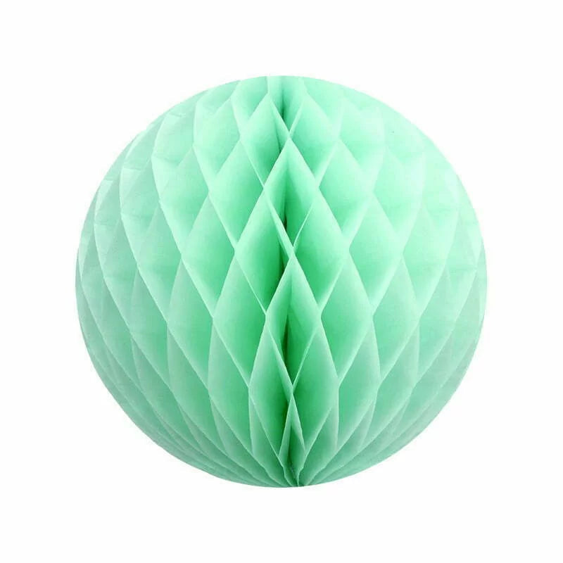 Honeycomb Decoration- Light Green 1pc 30cm NIS Traders