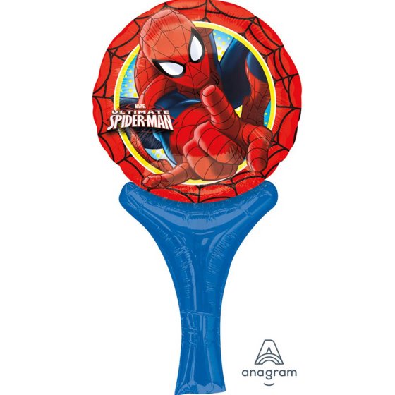 INFLATE-A-FUN Ultimate Spider-Man 15cm x 30cm NIS Traders