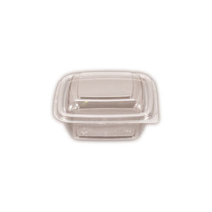 Icube Containers Square Dome & hinge lid (250ml) 50 per NIS Traders