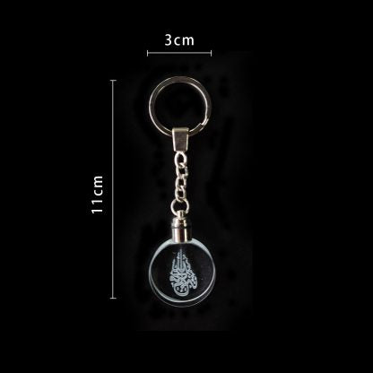 LED MUSLIM CRYSTAL KEYCHAIN – 1 NIS Traders