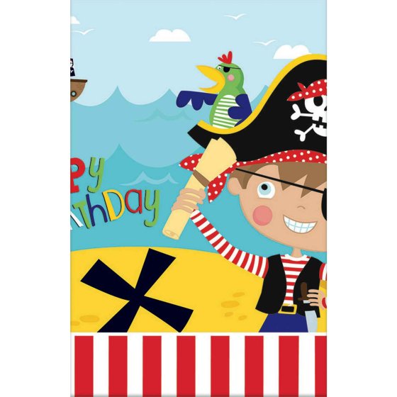 LITTLE PIRATE TABLECOVER PLASTIC NIS Traders