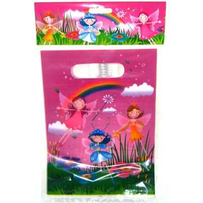 Buy LOOT BAGS 'FAIRIES' Pack of 6 at NIS Packaging & Party Supply Brisbane, Logan, Gold Coast, Sydney, Melbourne, Australia