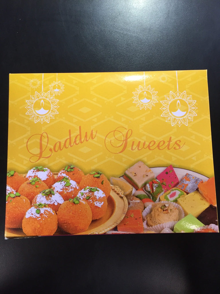 Ladoo Sweet Box- Yellow 1kg NIS Traders