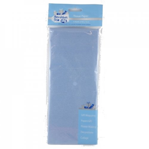 Light blue 18gsm Tissue Paper/ gift wrapping/paper craft Pack NIS Traders