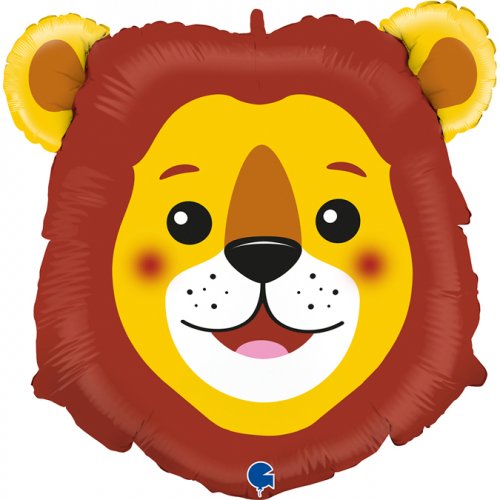 Lion Head Shape Foil Balloon 29inch NIS Traders
