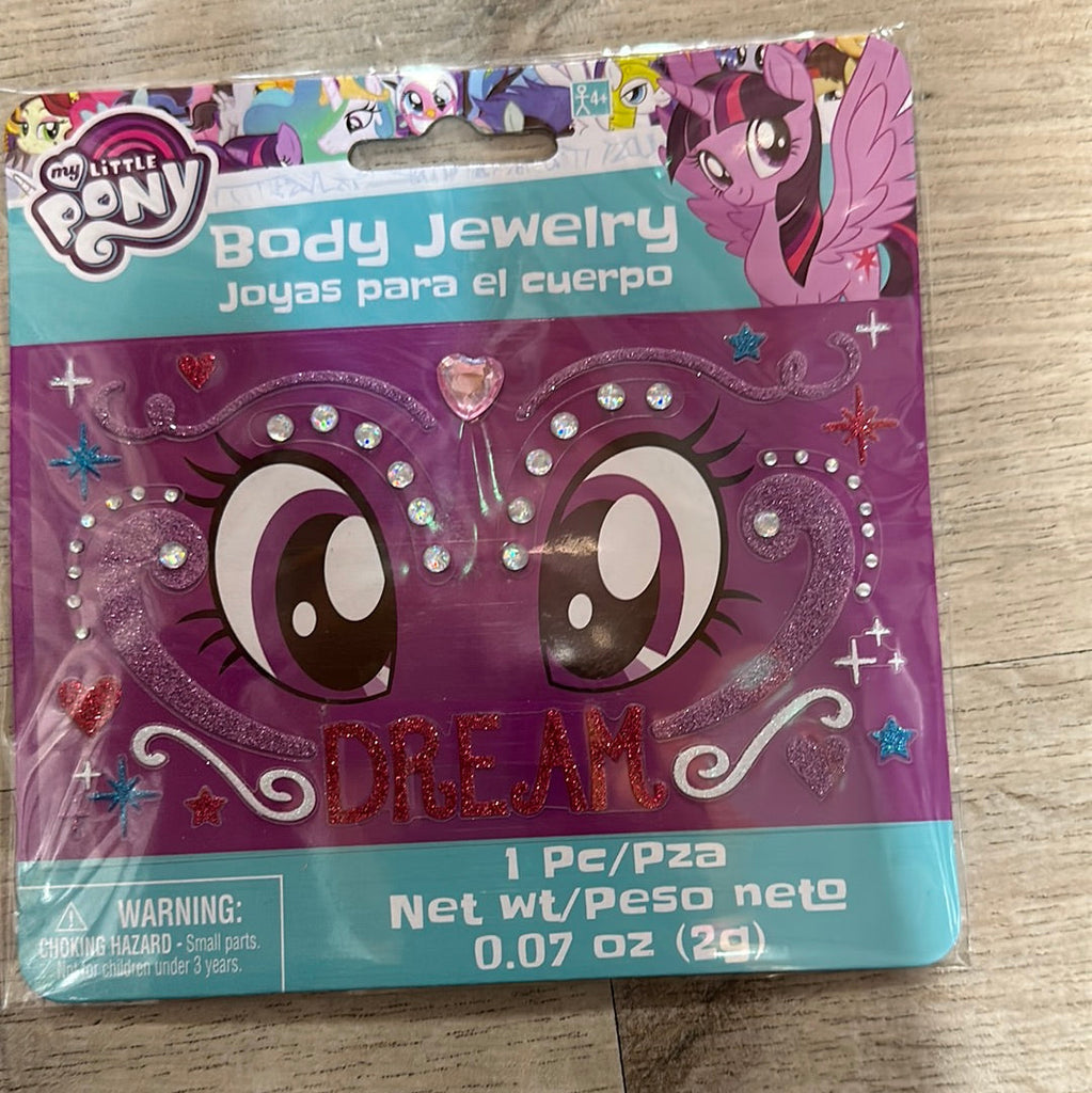 Little pony body jewellery NIS Traders
