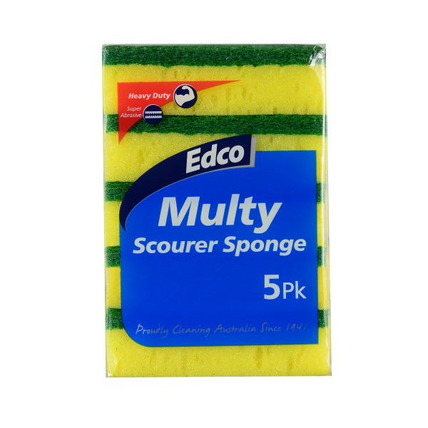 MULTY/VISKA Scouring Sponge 5 Pack NIS Traders