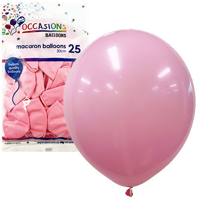 Buy Macaron Light Pink 30cm Balloons P25 at NIS Packaging & Party Supply Brisbane, Logan, Gold Coast, Sydney, Melbourne, Australia