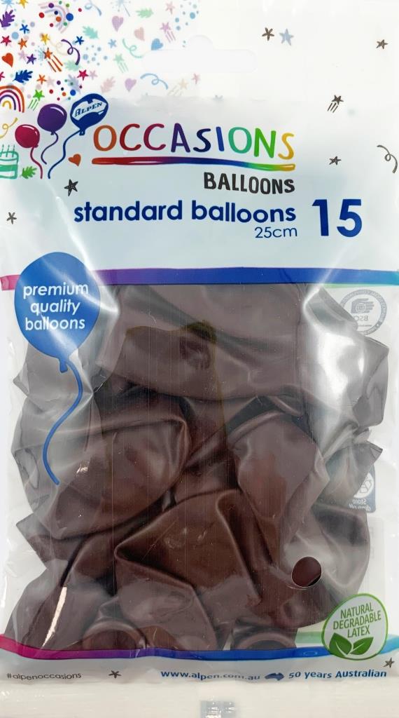 Buy Maroon 25cm Balloons Pack of 15 at NIS Packaging & Party Supply Brisbane, Logan, Gold Coast, Sydney, Melbourne, Australia