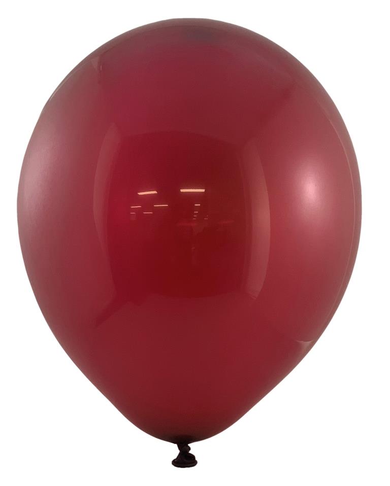 Buy Maroon 25cm Balloons Pack of 15 at NIS Packaging & Party Supply Brisbane, Logan, Gold Coast, Sydney, Melbourne, Australia