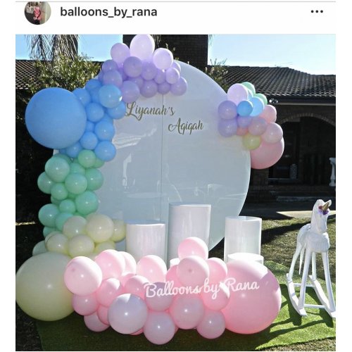 Matte Pastel Pink (609) 30cm Sempertex Balloons Bag 100 NIS Traders