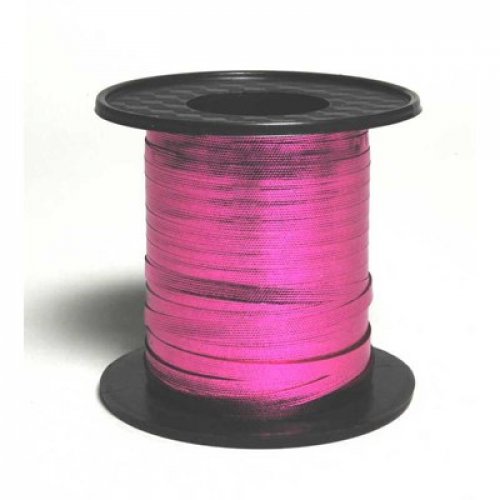 Metallic Curling Ribbon Pink 225m 1pc NIS Traders