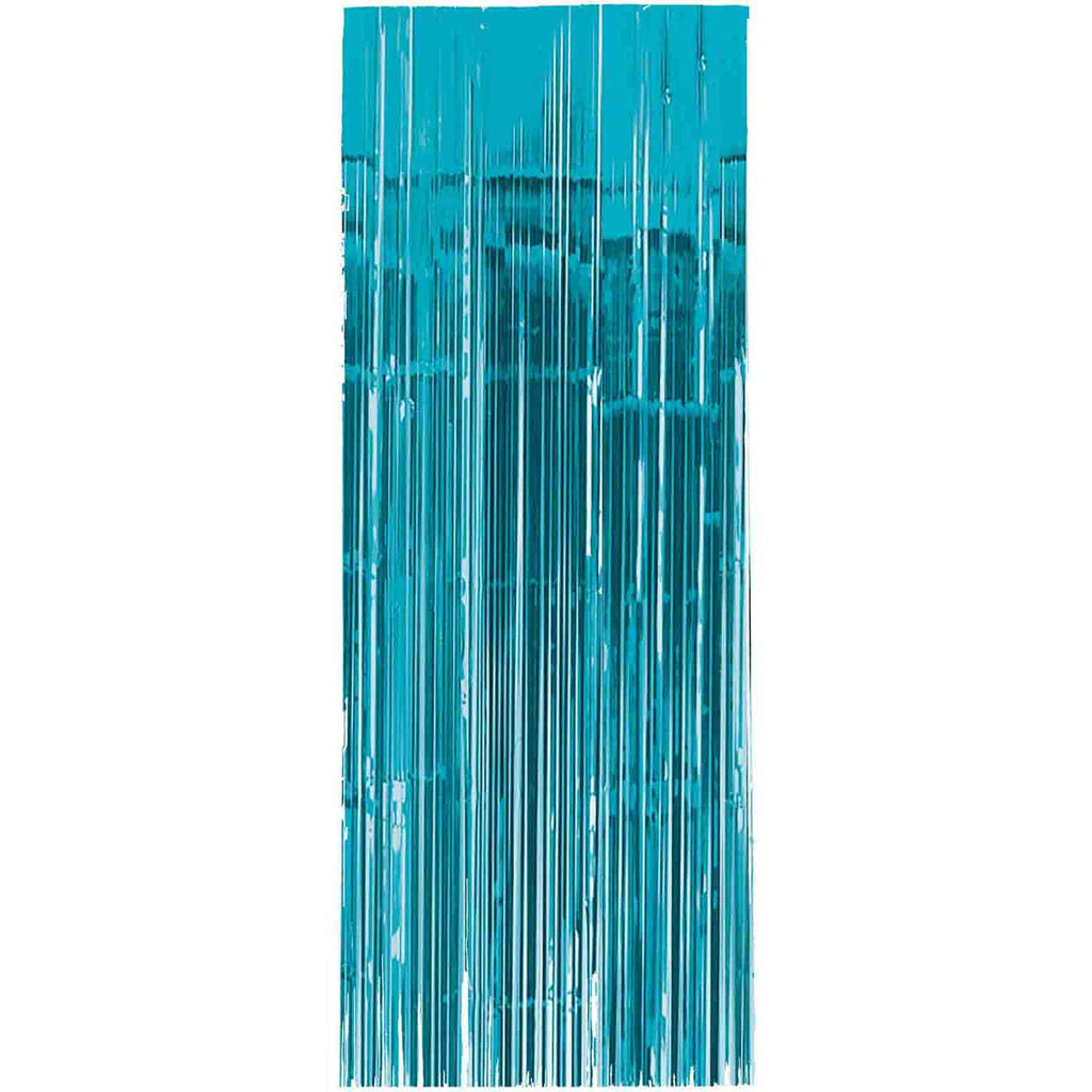 Metallic Curtain - Caribbean Blue NIS Traders