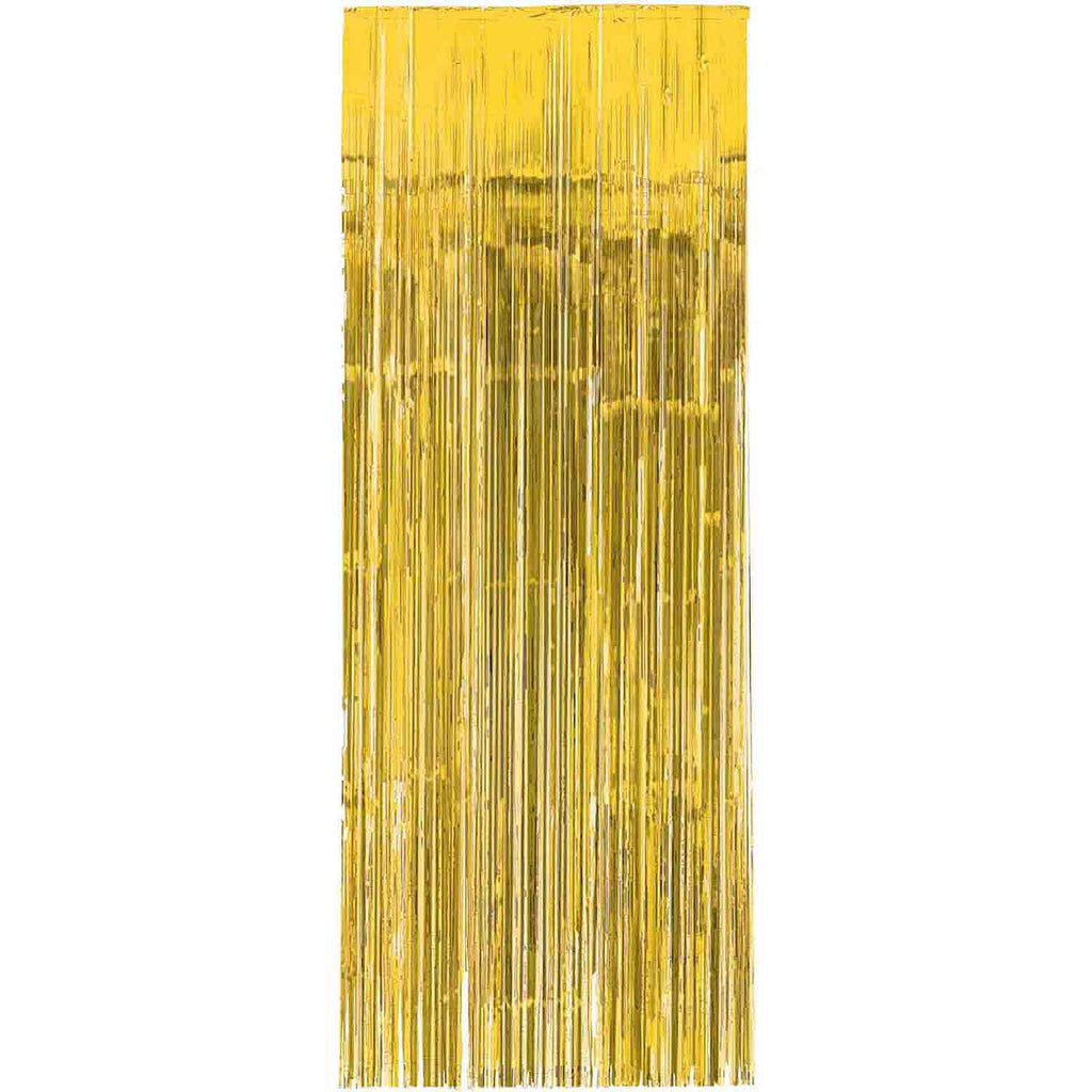 Metallic Curtain - Gold 3x8ft NIS Traders