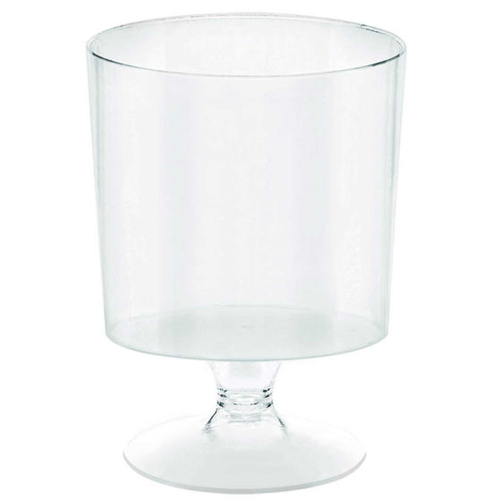 Mini Catering Tiny Pedestal Cups Clear Plastic 2OZ/ 59ML  40PK NIS Traders