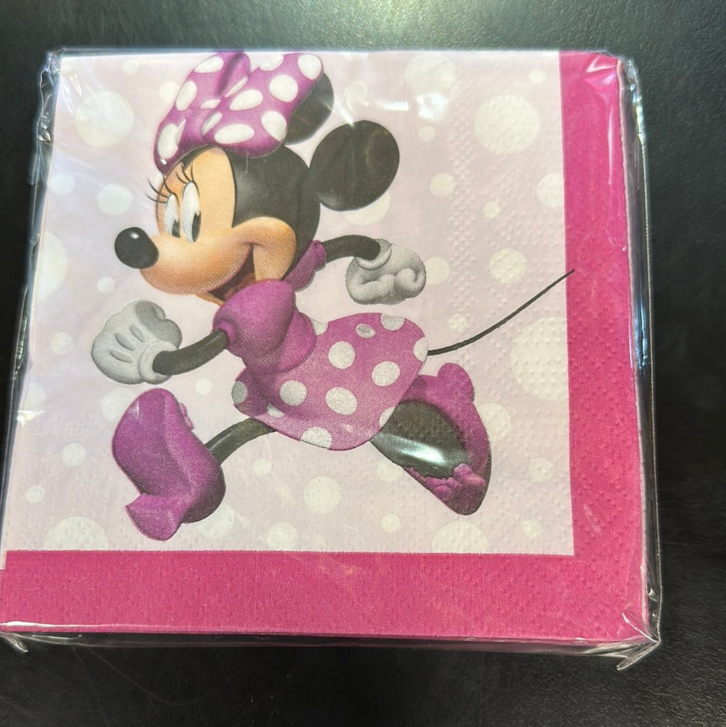 Minnie Beverage napkin 16pk NIS Traders