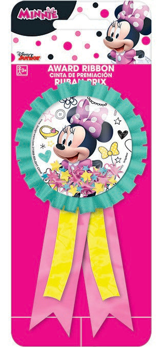 Minnie Mouse Happy Helpers Confetti Pouch Award Ribbon 1pc NIS Traders