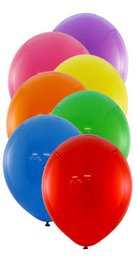 Buy Mixed Colours 25cm Balloons at NIS Packaging & Party Supply Brisbane, Logan, Gold Coast, Sydney, Melbourne, Australia