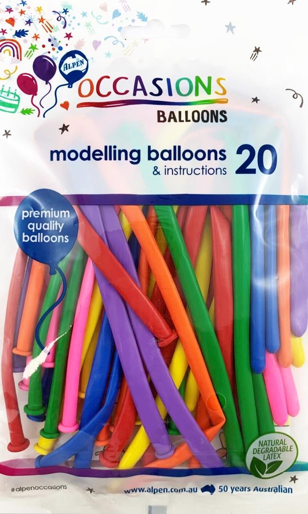 Buy Modelling Balloons at NIS Packaging & Party Supply Brisbane, Logan, Gold Coast, Sydney, Melbourne, Australia