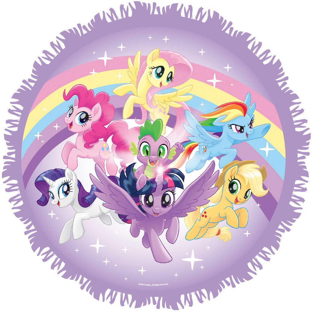 My Little Pony Friendship Adventures Expandable Pull String Drum Pinata NIS Traders