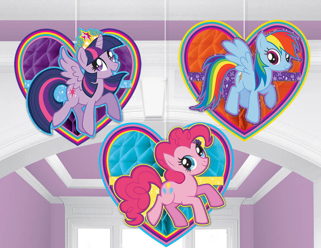 My Little Pony Friendship Honeycomb Decorations - Tissue & Printed Paper NIS Traders