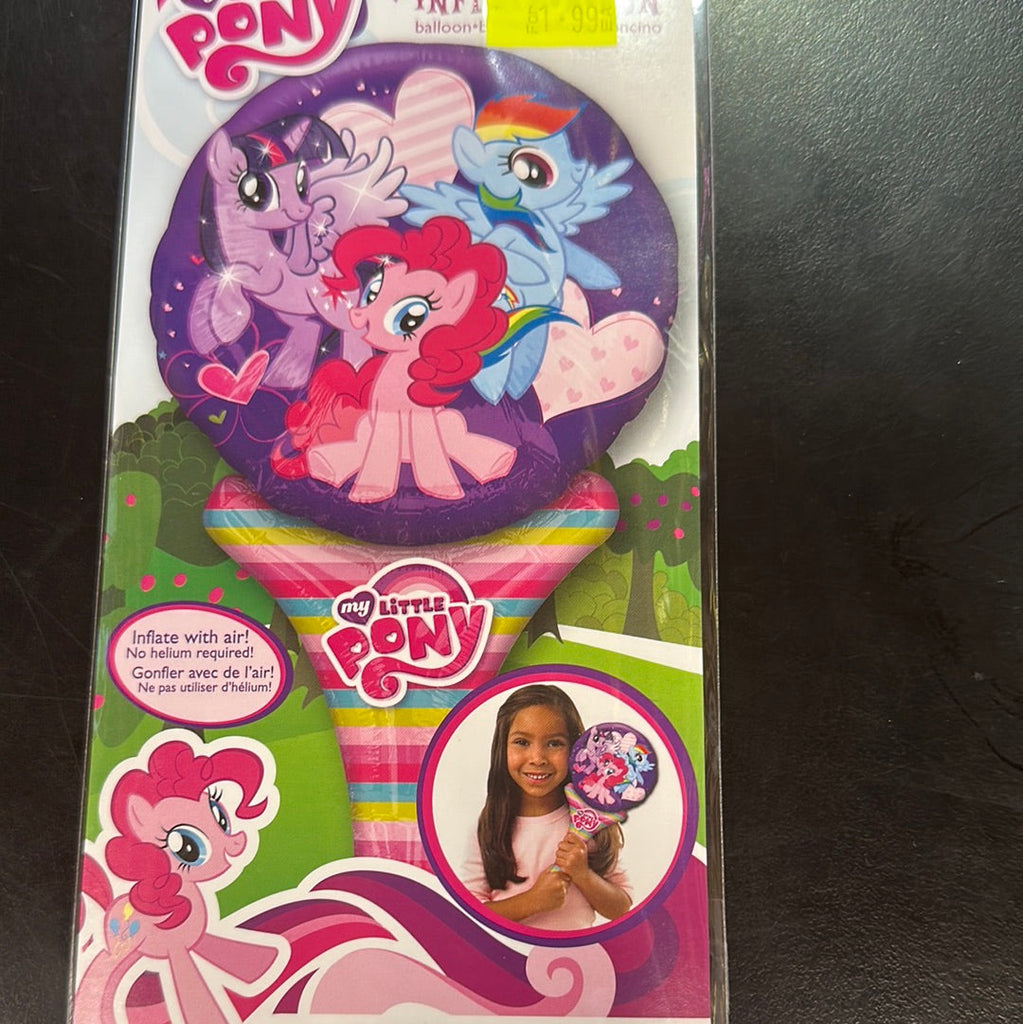 My little pony inflate balloon Air Fill only NIS Traders