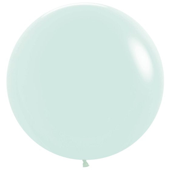 PASTEL MATTE GREEN 60cm Latex Balloons, 3PK Sempertex NIS Traders