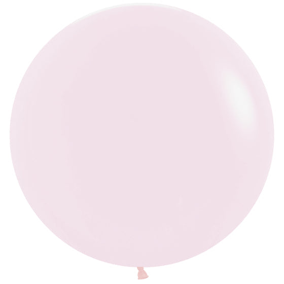 PASTEL MATTE PINK 60 cm Latex Balloons, 3pk SEMPERTEX NIS Traders