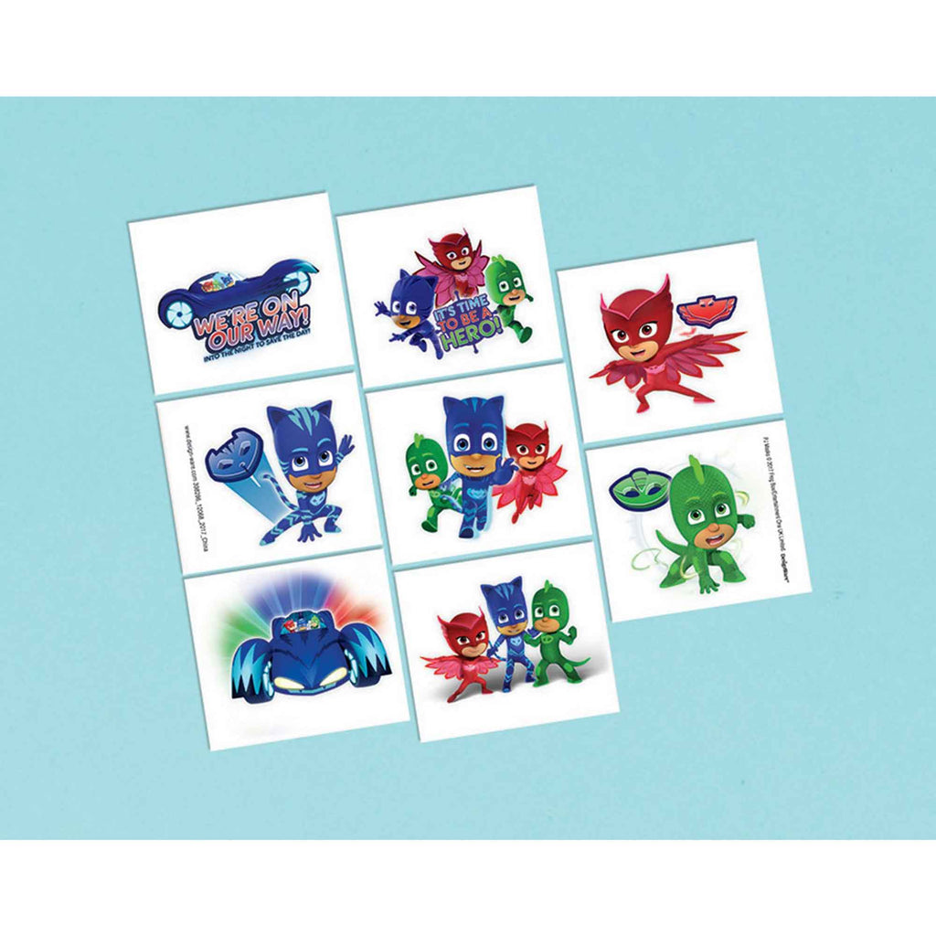 PJ Masks Tattoo Favor NIS Traders