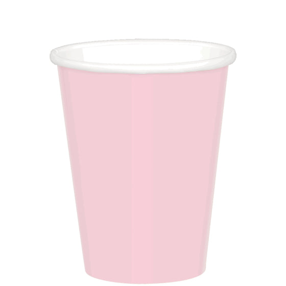 Paper Cups 266ML 20 PACK - BLUSH PINK NIS Traders