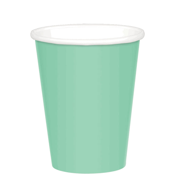 Paper Cups 266ML  20 PACK - COOL MINT NIS Traders