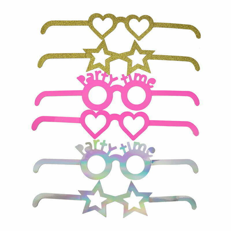 Paper Glasses Party Time (6 pc) NIS Traders