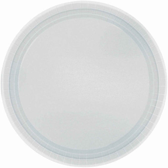Paper Plates 17CM Round - SILVER (20 Pack) NIS Traders