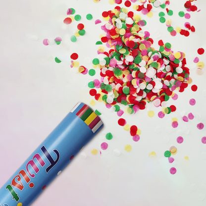 Party Popper-multicolor confetti 60CM NIS Traders